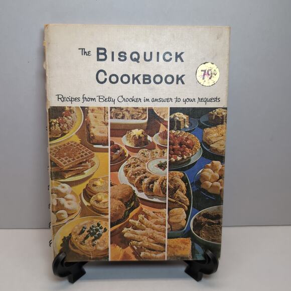 The Bisquick Cookbook 1964 First 1st Edition Betty Crocker Recipes Hardcover - Picture 1 of 10